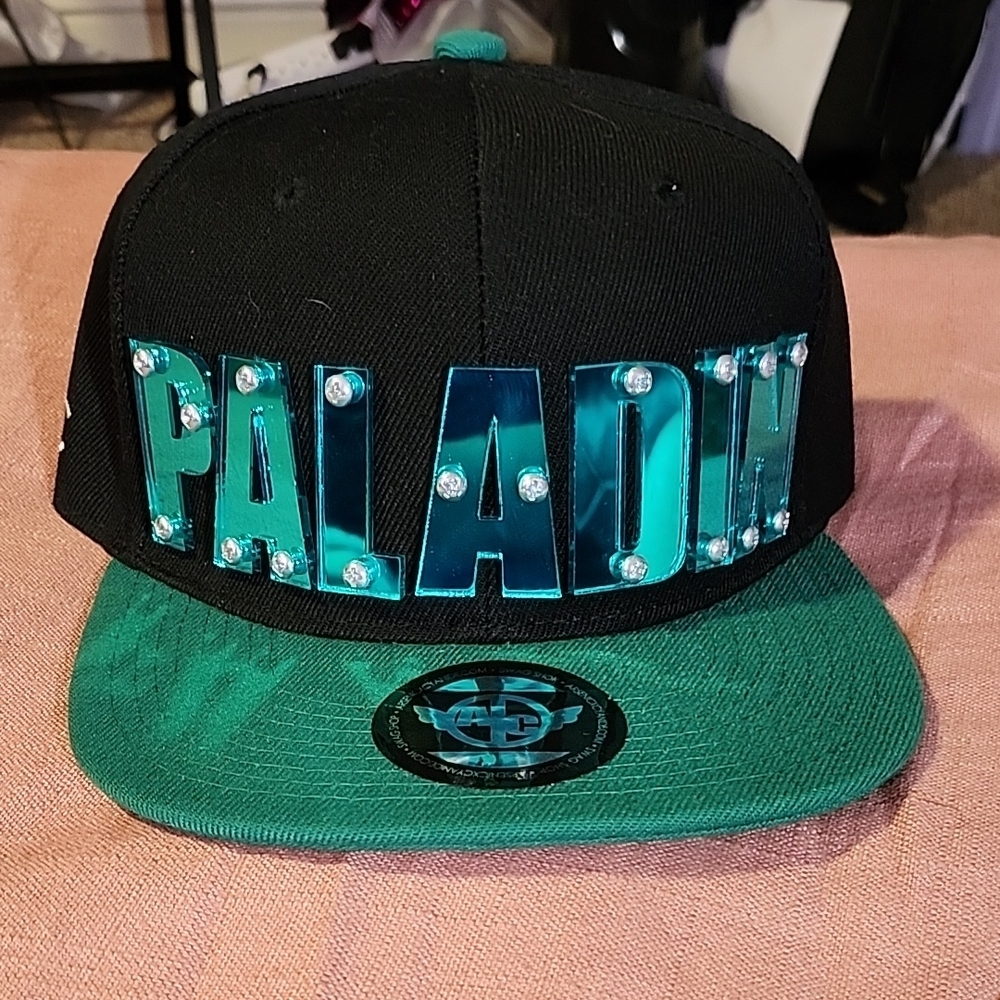 Black and Green Kids Cap